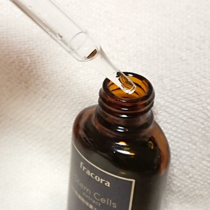 ヒト幹細胞培養エキス原液/fracora/美容液を使ったクチコミ(3枚目)