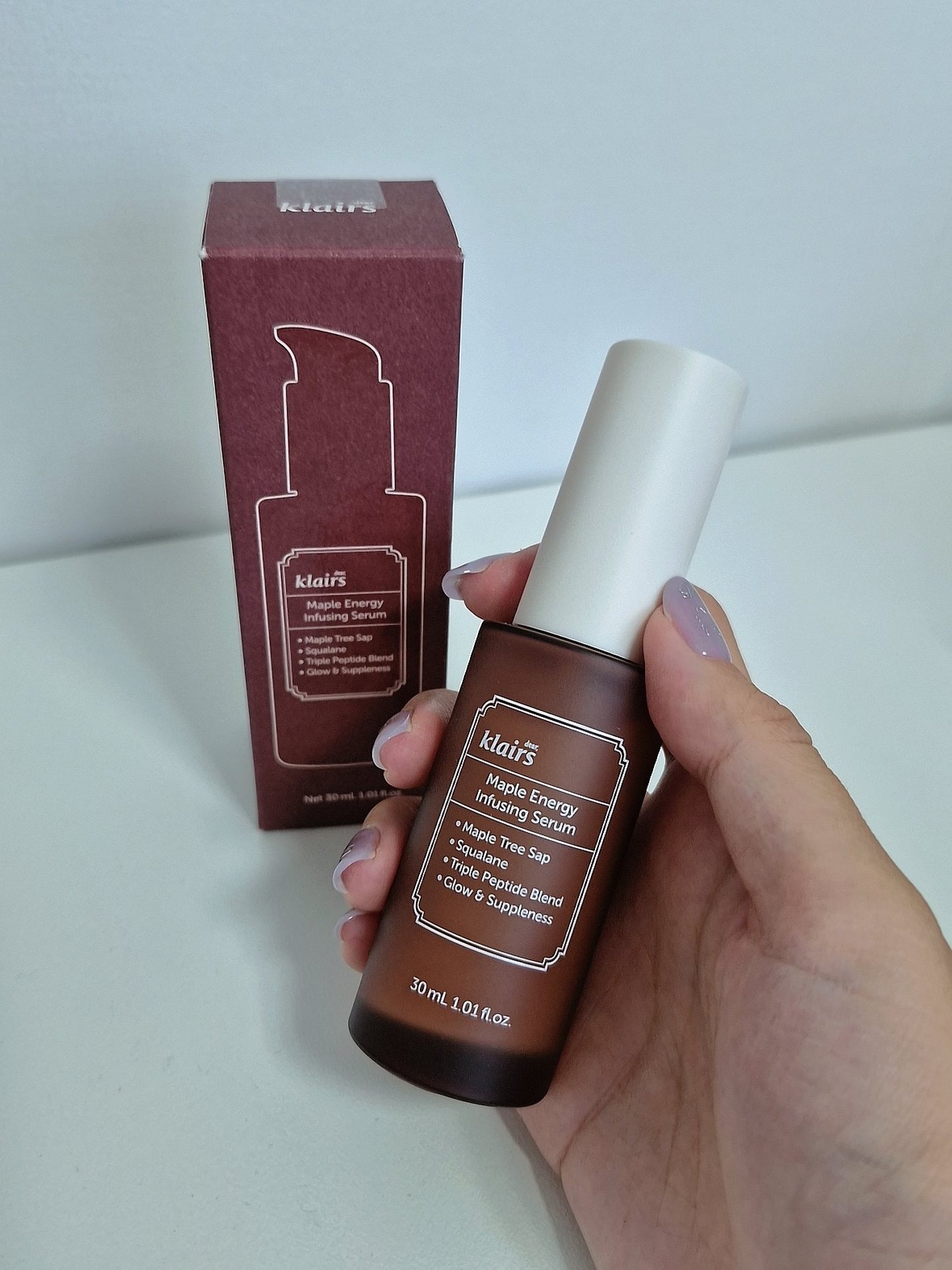 メープルエナジーインフュージングセラム/Klairs/美容液を使ったクチコミ(1枚目)