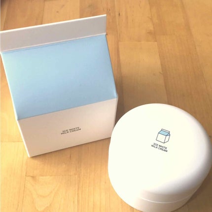 WHITE MILK CREAM/3CE/フェイスクリームを使ったクチコミ(1枚目)