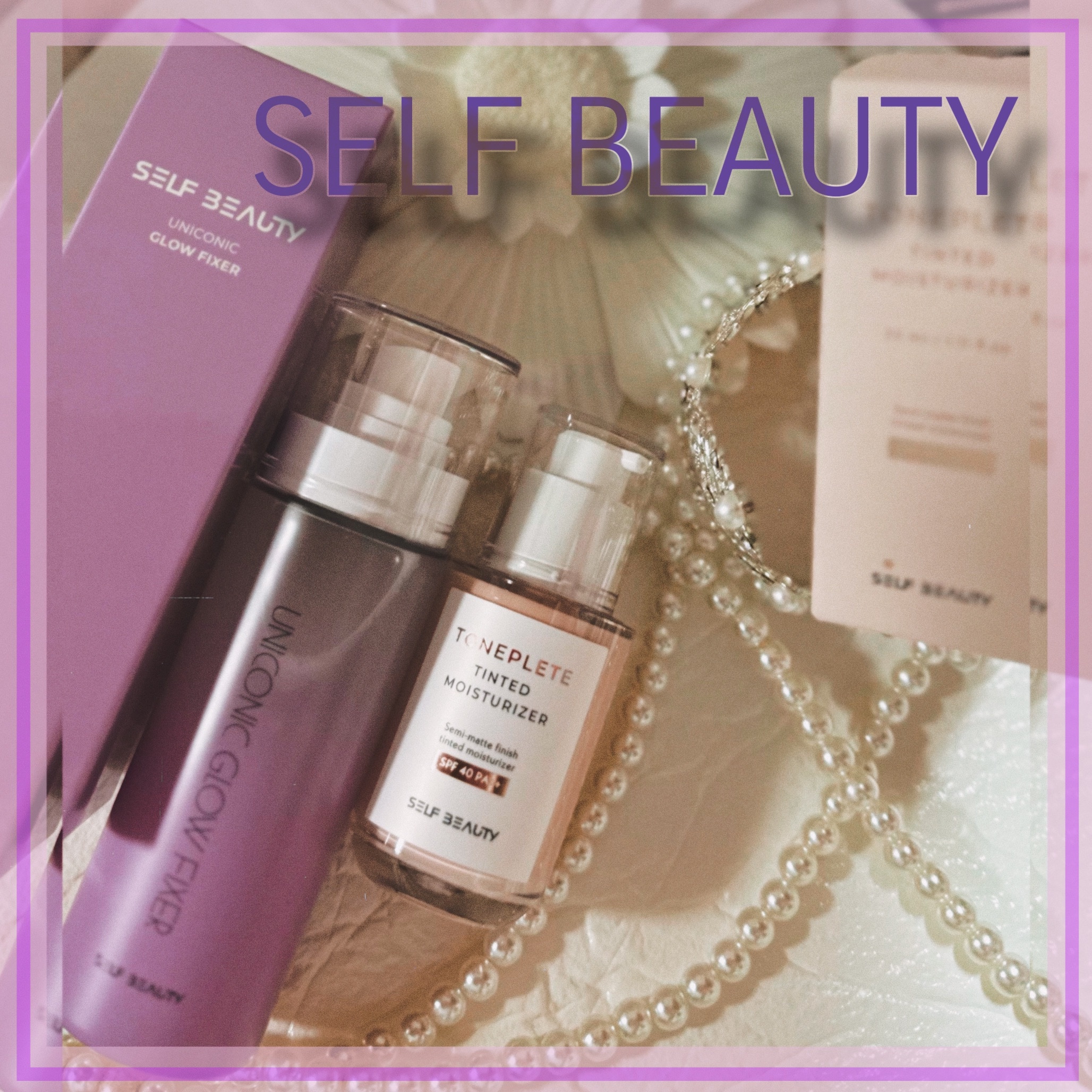 ユニコーン メイクアップグローフィックスミスト/SELF BEAUTY/フィックスミストを使ったクチコミ（1枚目）