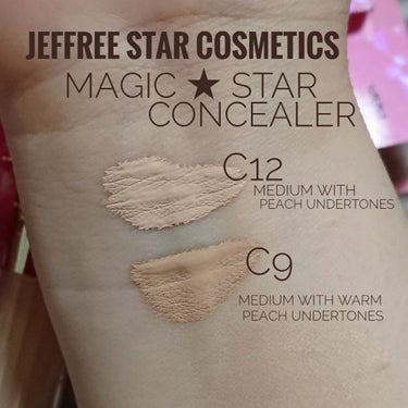 Magic Star Concealer/Jeffree Star Cosmetics/コンシーラーを使ったクチコミ（2枚目）