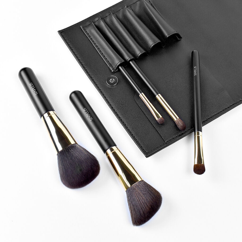 SIXPLUS メイクブラシ 5本セット HALOシリーズ(C) SIXPLUS