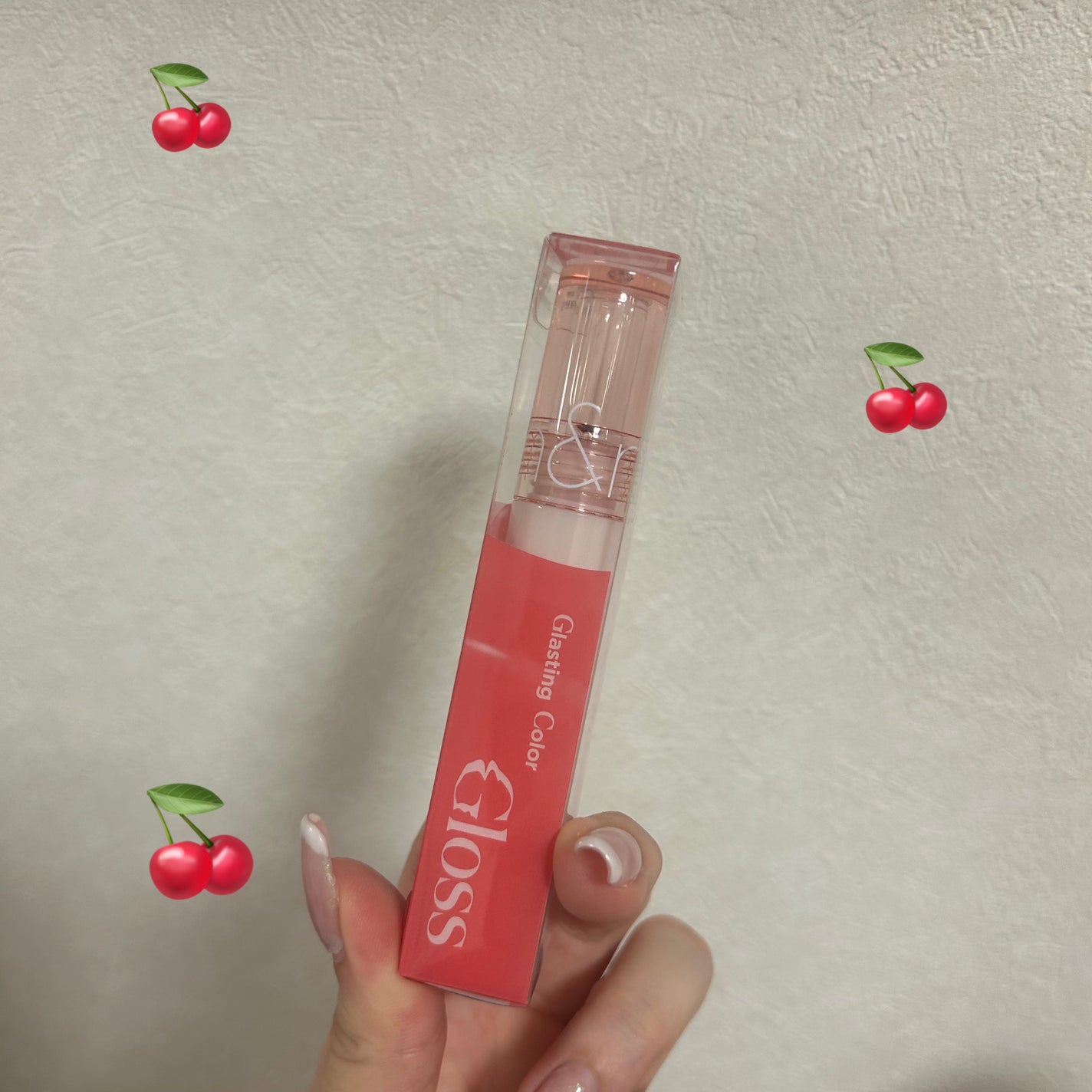 グラスティングカラーグロス/rom&nd/リップグロスを使ったクチコミ(1枚目)