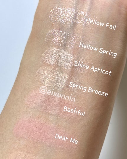 マイフェイブムードアイパレット 9カラー/HOLIKA HOLIKA/アイシャドウパレットを使ったクチコミ(3枚目)