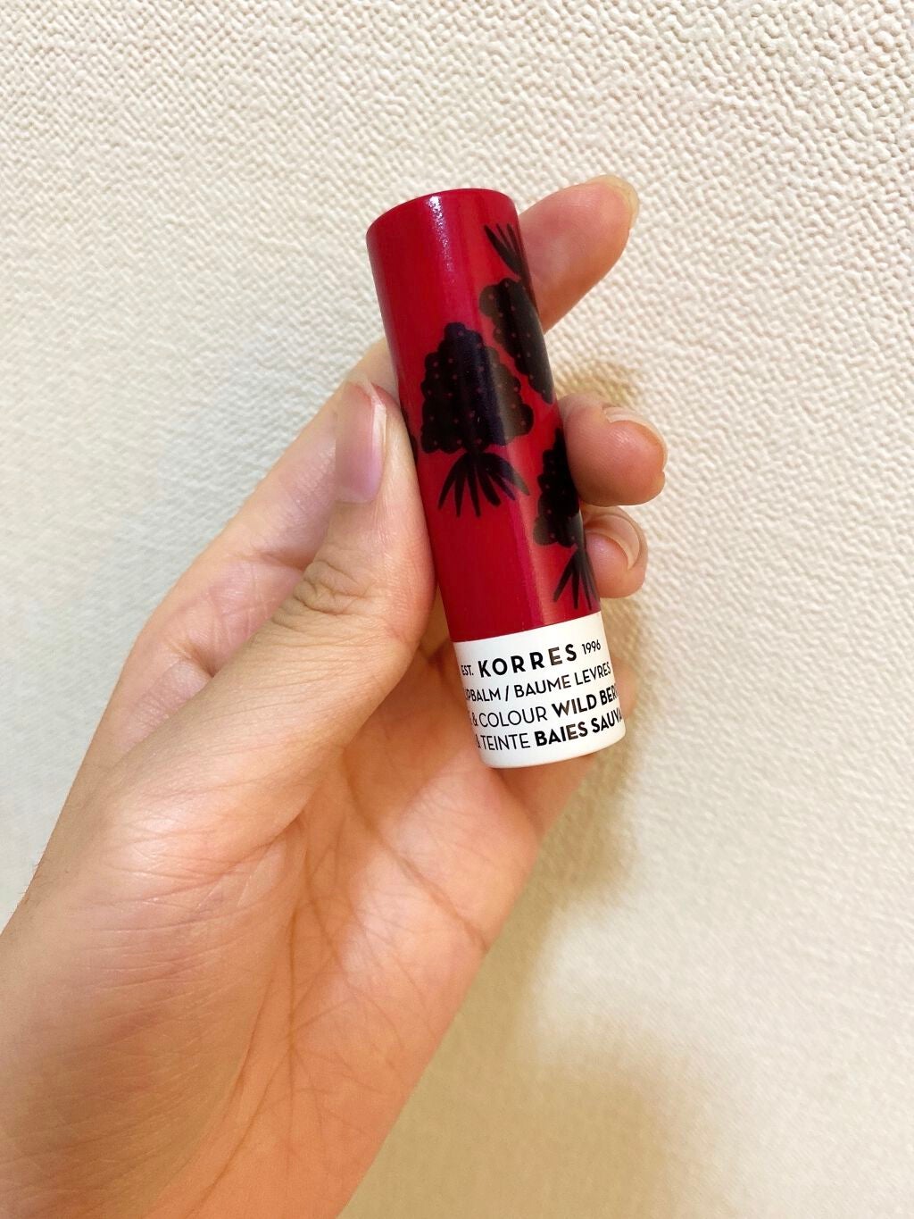 リップバームスティック/KORRES/リップケアを使ったクチコミ(1枚目)