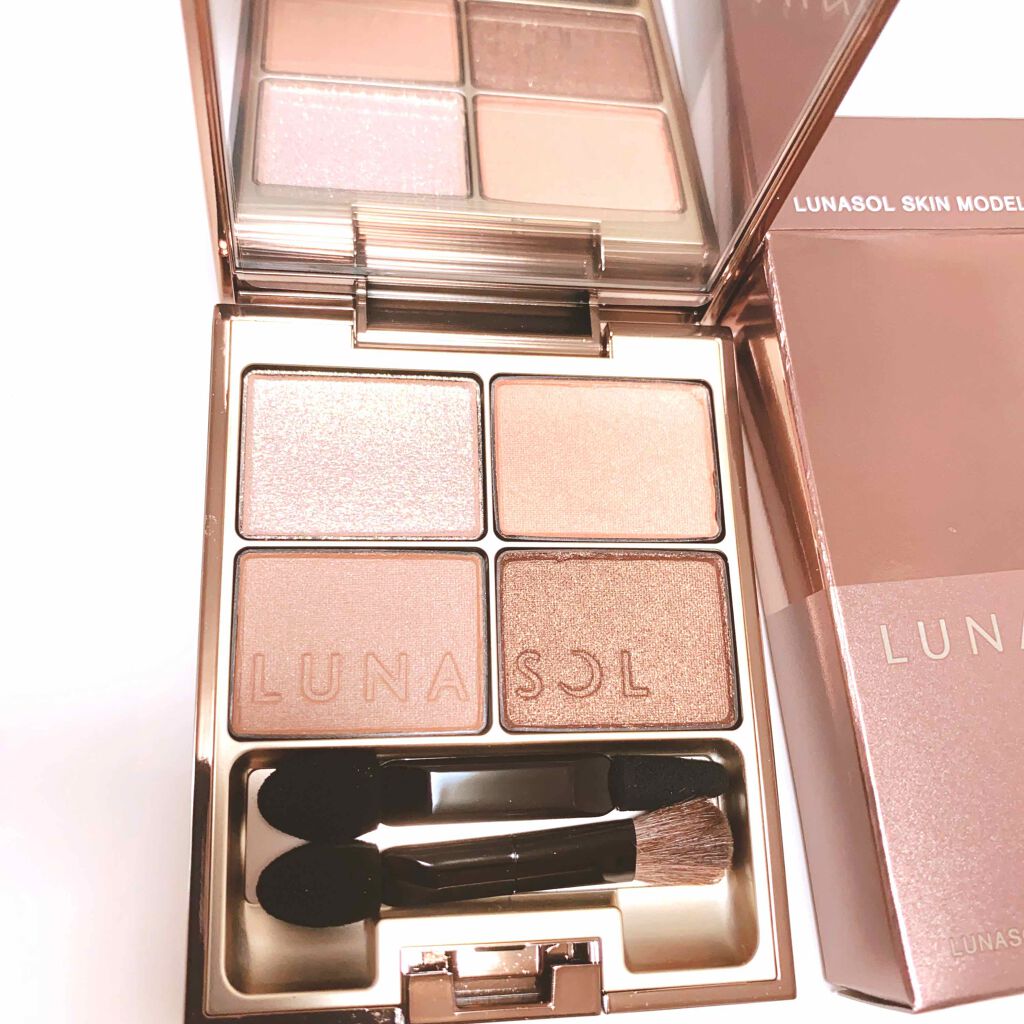 スキンモデリングアイズ/LUNASOL/アイシャドウパレットを使ったクチコミ（2枚目）