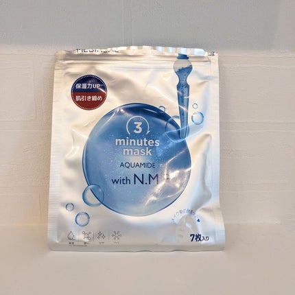 3ミニッツマスク:アクアマイドwith N.M.F/MEDIHEAL/シートマスク・パックを使ったクチコミ(1枚目)