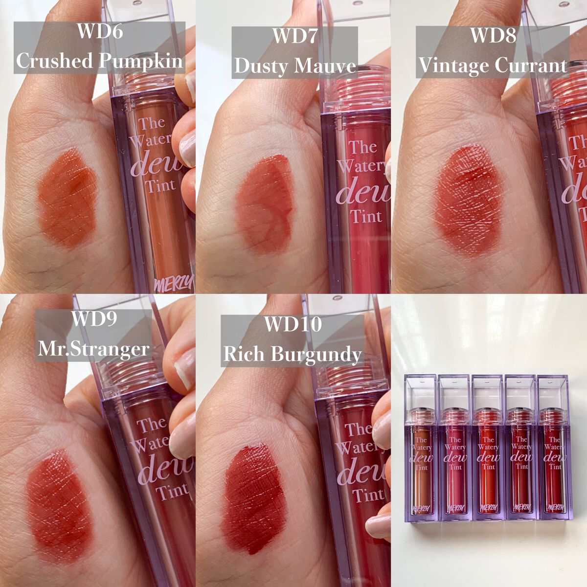 ザ ウォータリーデューティント/MERZY/リップティントを使ったクチコミ（3枚目）