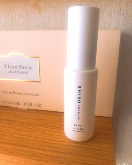 サボン ヘアオイル/SHIRO/ヘアオイルを使ったクチコミ(1枚目)