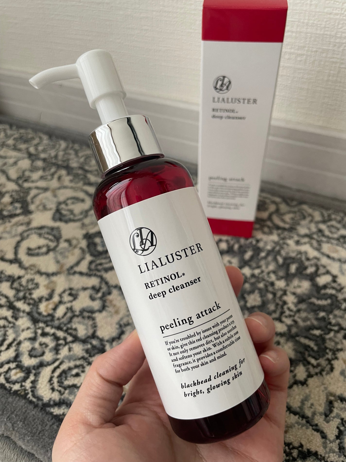レチノールディープクレンザー/LIALUSTER/その他洗顔料を使ったクチコミ(2枚目)