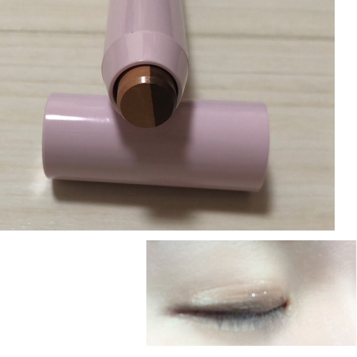 デュアル カラー スティック/DAISY DOLL by MARY QUANT/スティックアイシャドウを使ったクチコミ（3枚目）