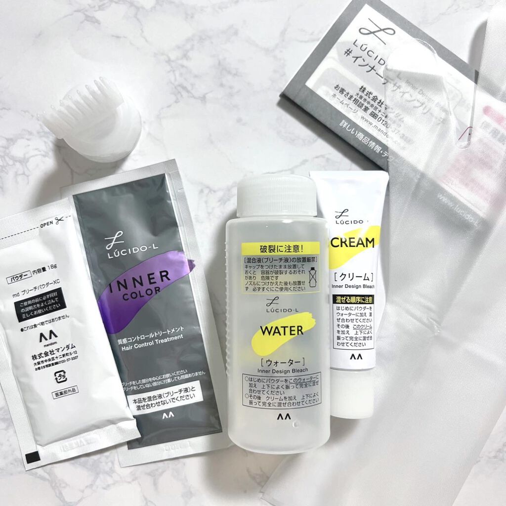 インナーカラートリートメント/ルシードエル/ヘアカラーを使ったクチコミ（2枚目）