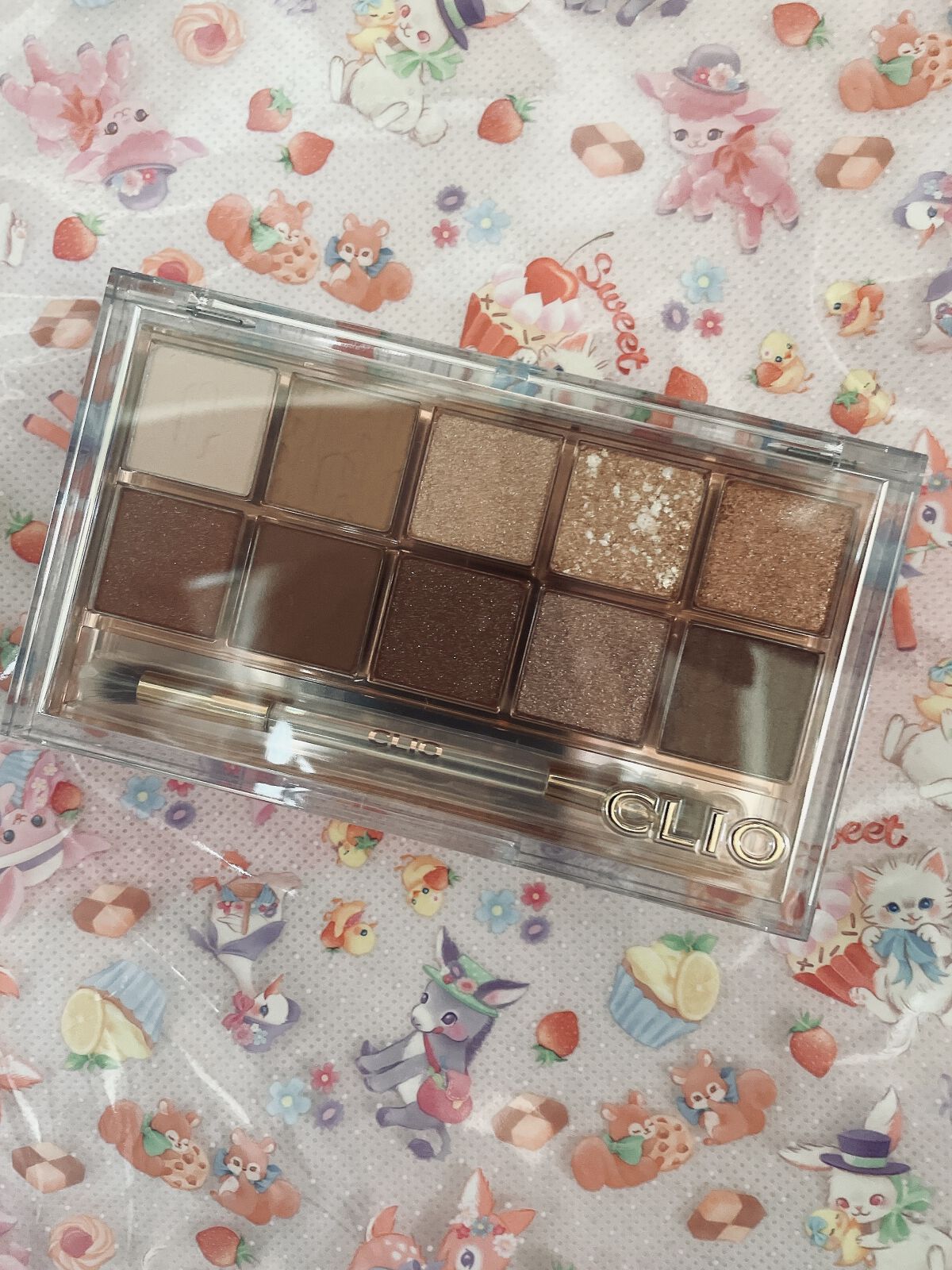プロ アイ パレット/CLIO/アイシャドウパレットを使ったクチコミ（1枚目）