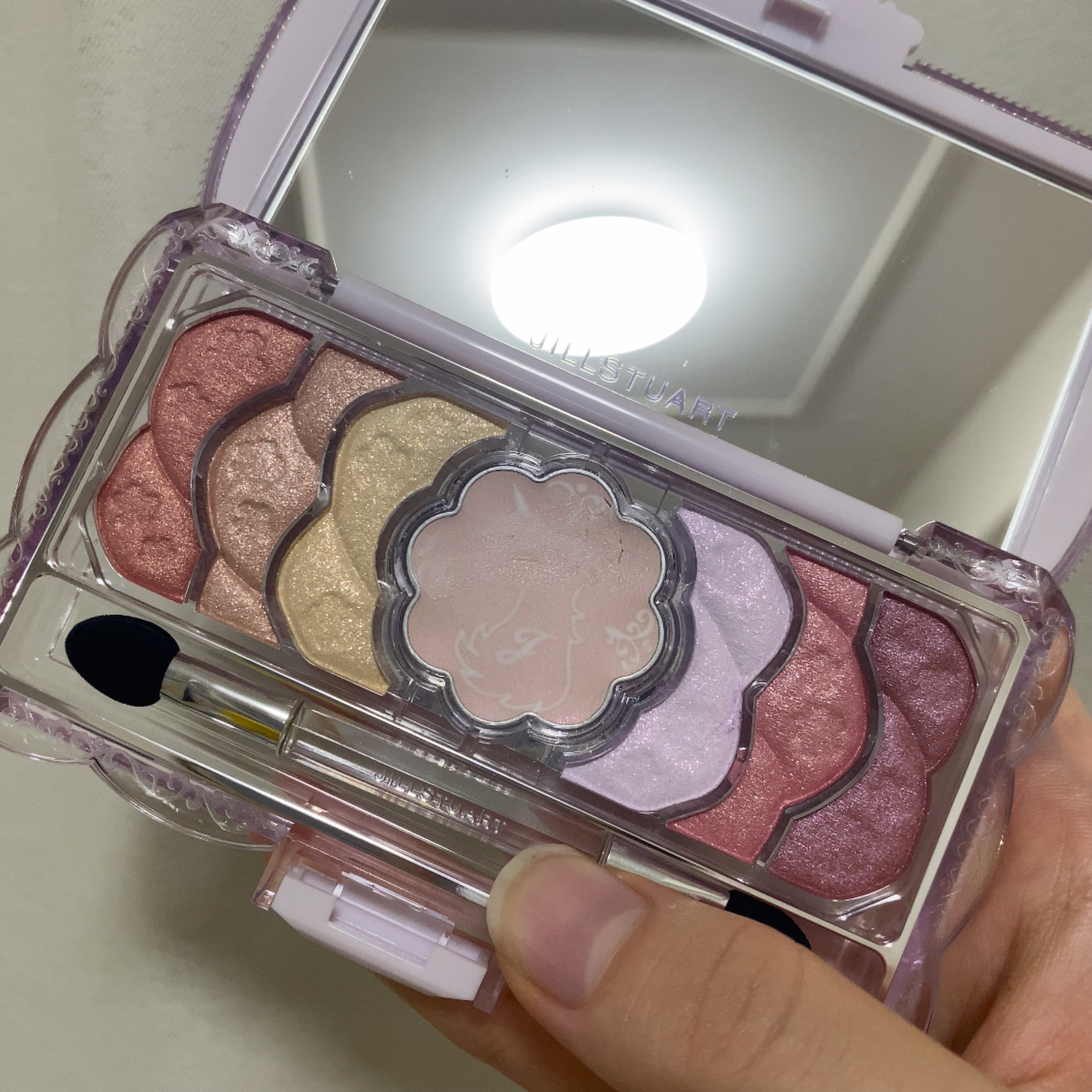 ユニコーンユートピア コレクション 雲形ポーチ/JILL STUART/メイクアップキットを使ったクチコミ（3枚目）