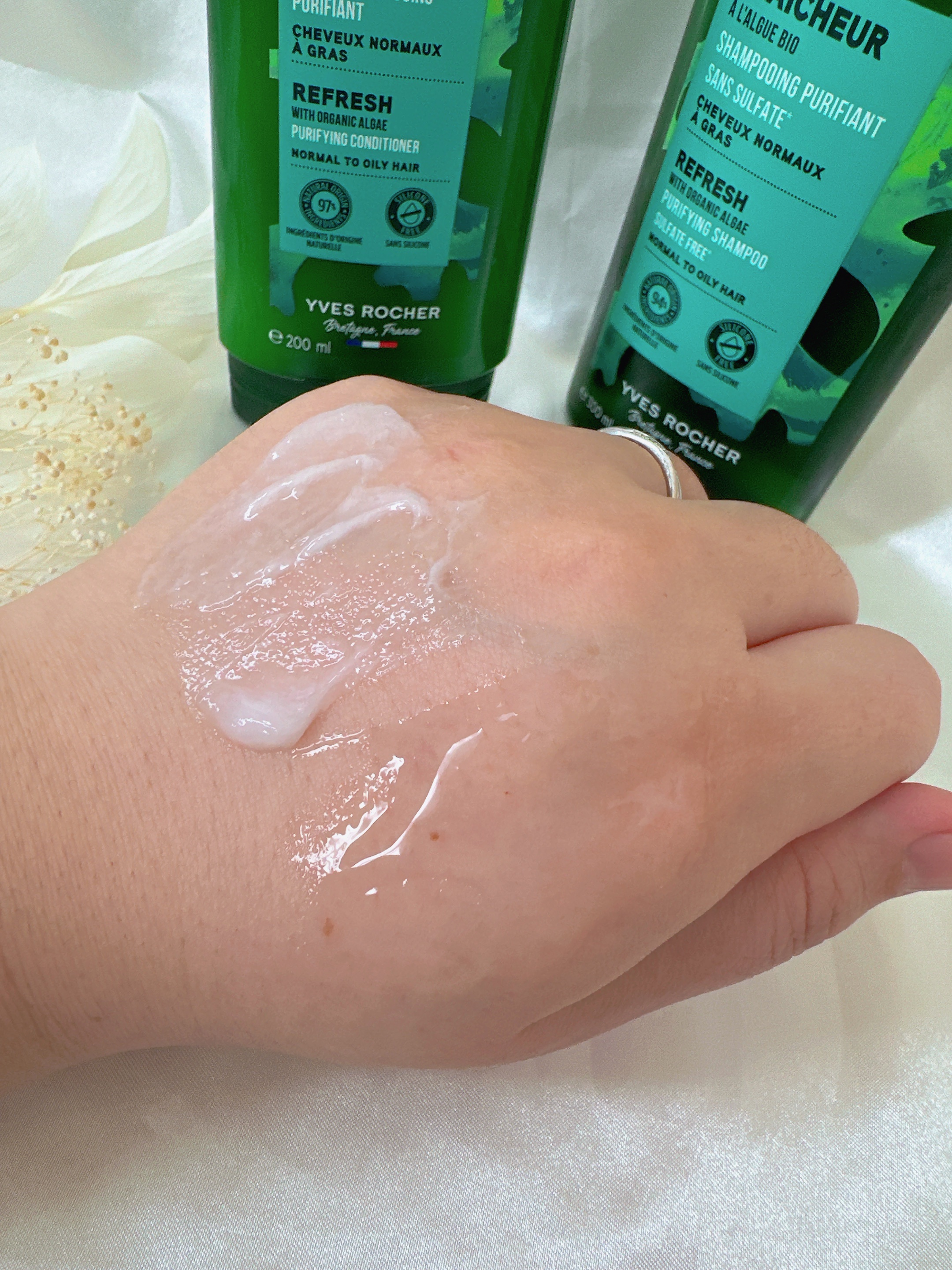 ヘルシースカルプシャンプー AHL/コンディショナー AHL/イヴ・ロシェ/市販シャンプーを使ったクチコミ（3枚目）