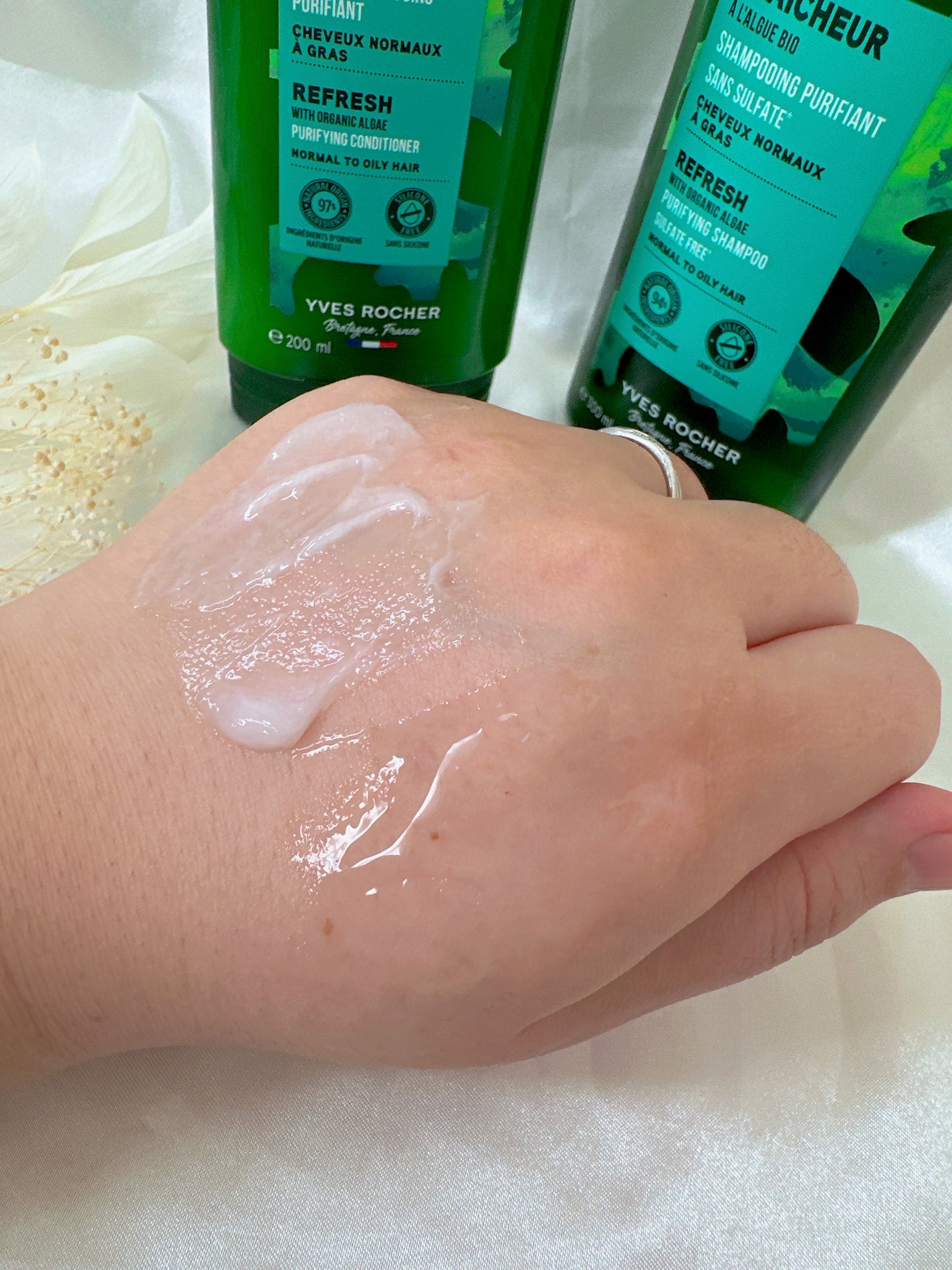 ヘルシースカルプシャンプー AHL/コンディショナー AHL/イヴ・ロシェ/市販シャンプーを使ったクチコミ(3枚目)