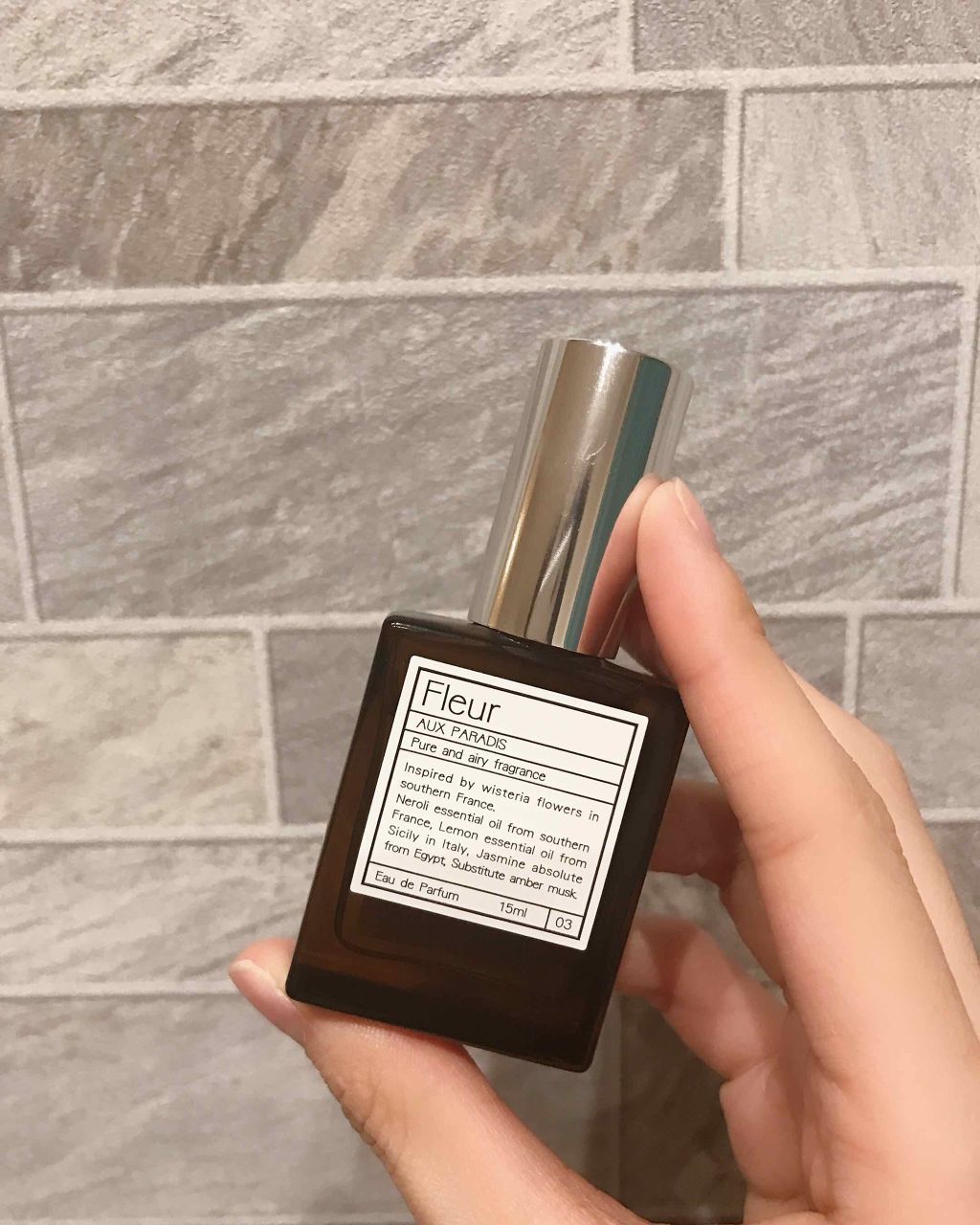 オードパルファム #03 Fleur〔フルール〕/AUX PARADIS/香水(レディース)を使ったクチコミ(1枚目)