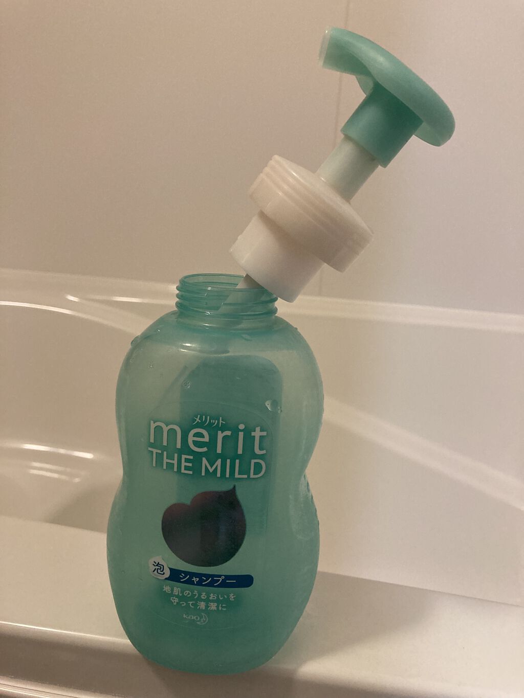 ザマイルド/メリット/市販シャンプーを使ったクチコミ（1枚目）