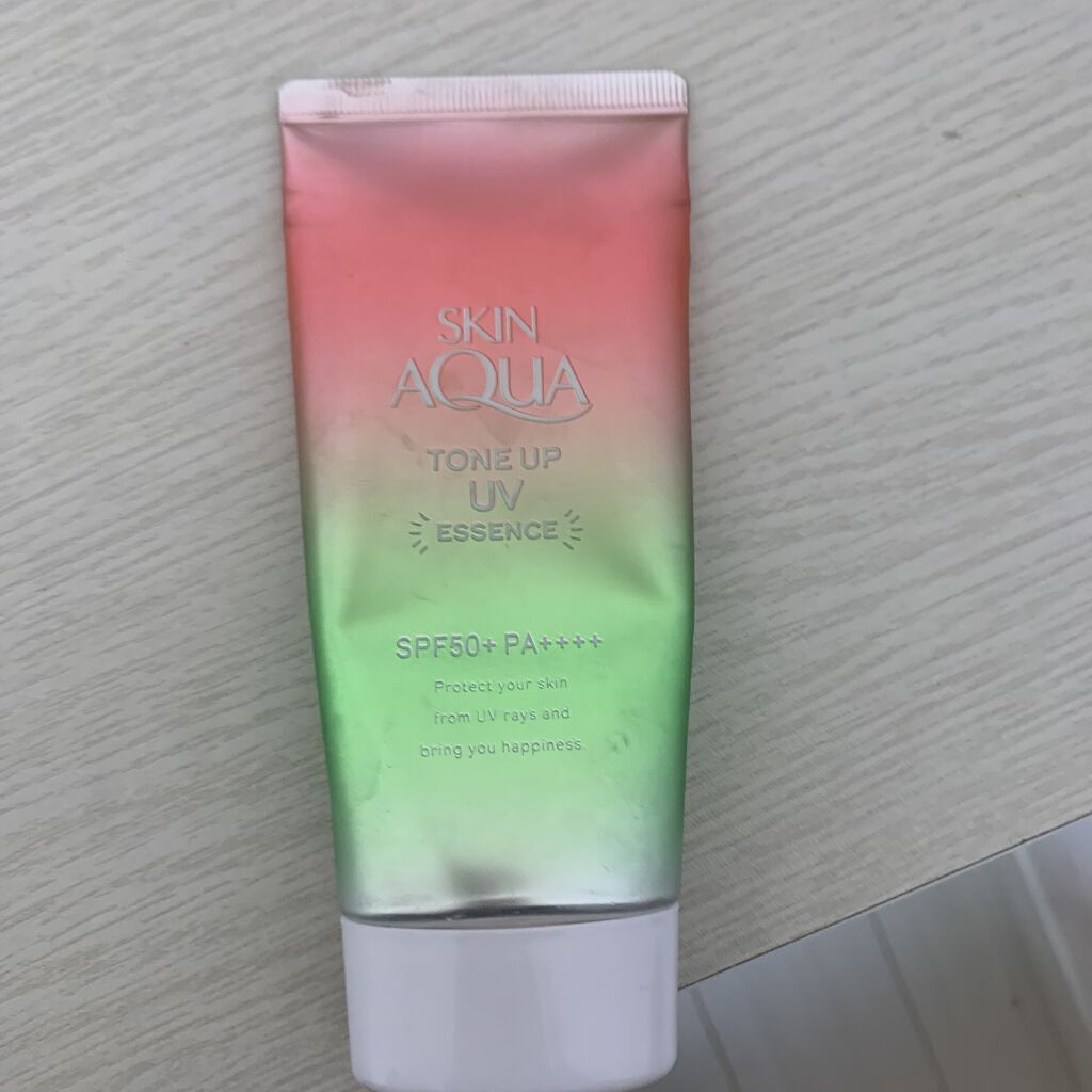 スキンアクア トーンアップUVエッセンス/スキンアクア/日焼け止めクリームを使ったクチコミ（1枚目）