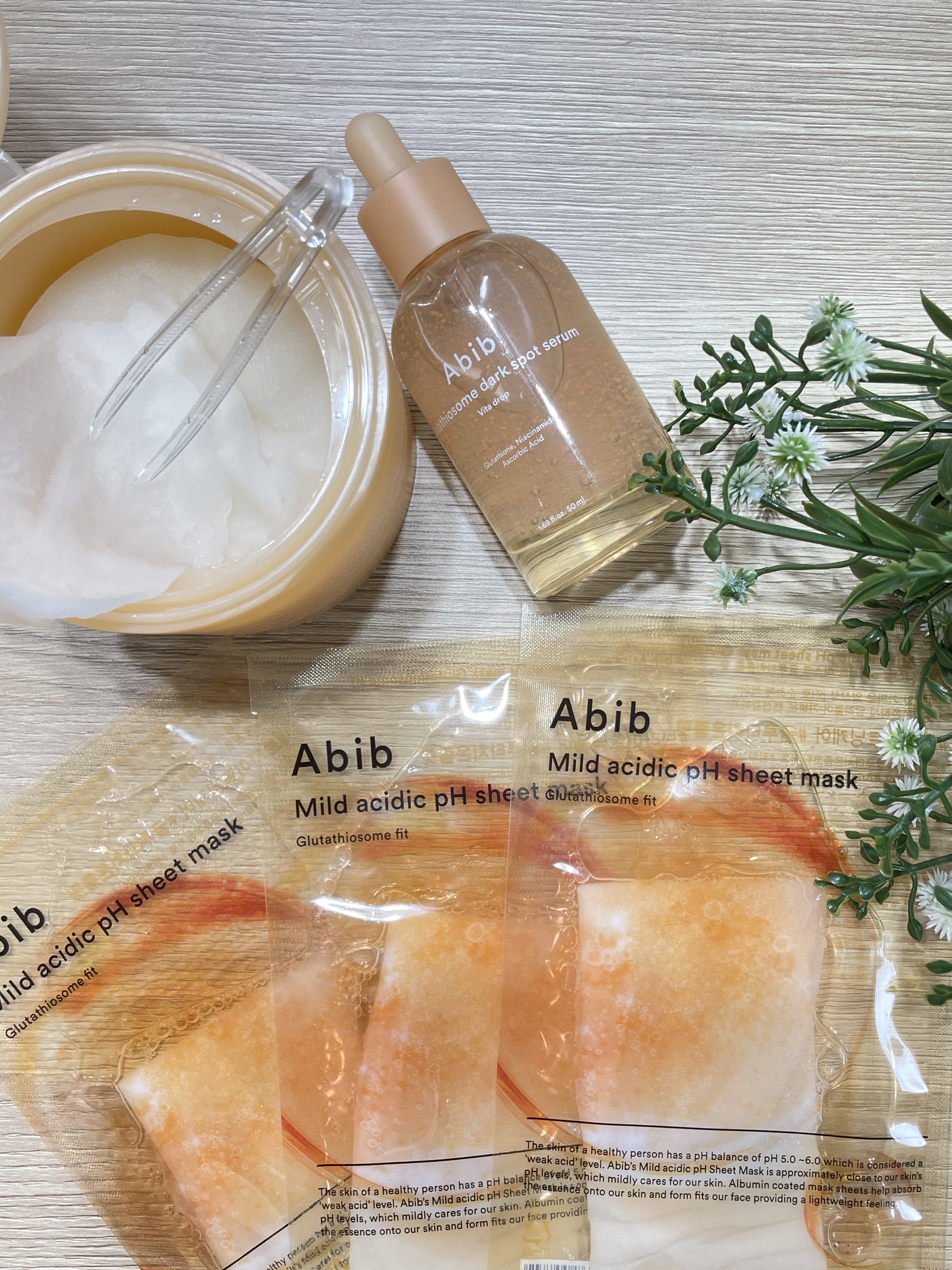 グルタチオンソームダークスポットセラムビタドロップ/Abib /美容液を使ったクチコミ（1枚目）