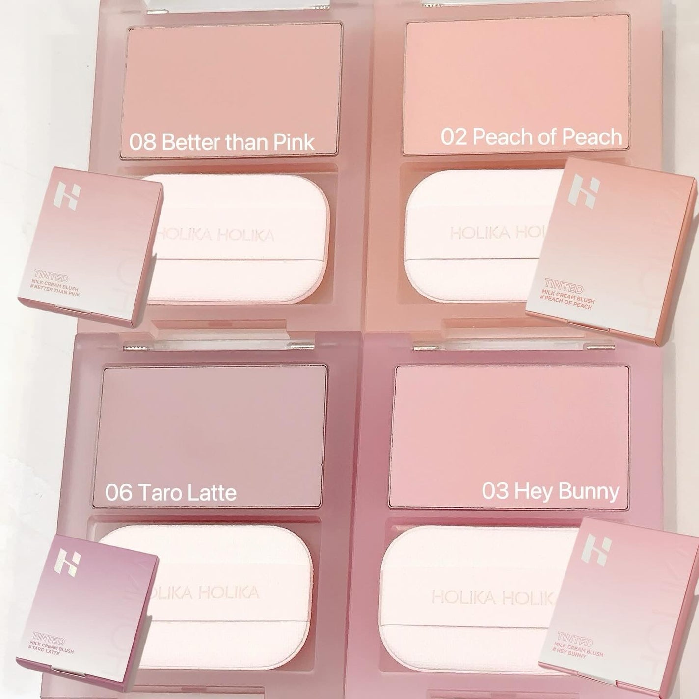 ティンテッドミルククリームブラッシュ /HOLIKA HOLIKA/ジェル・クリームチークを使ったクチコミ(2枚目)