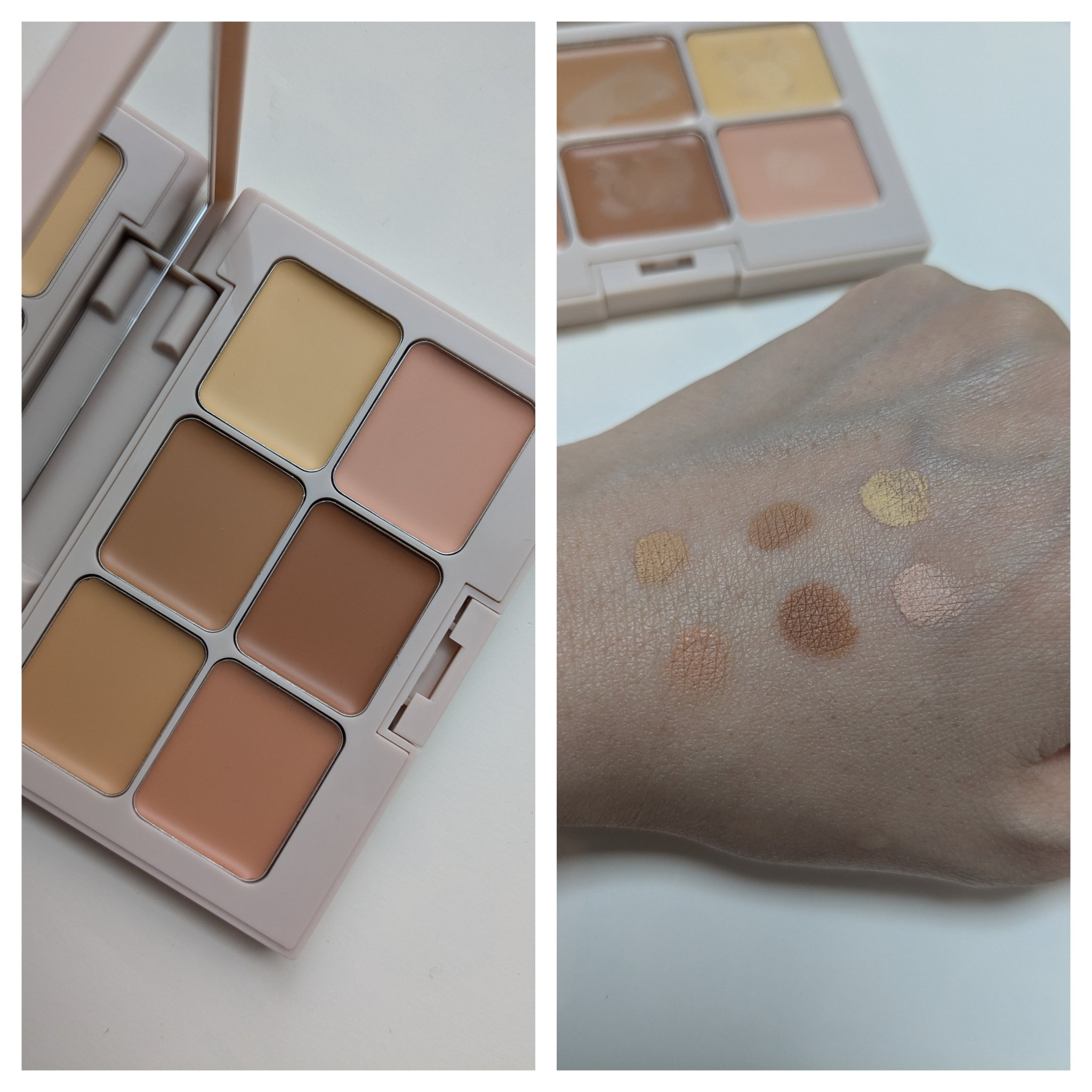 マルチフィックスコンシーラー＆カラーコレクター/SHEGLAM/パレットコンシーラーを使ったクチコミ（1枚目）