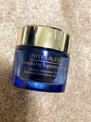 ESTEE LAUDER シュープリーム プラス ナイト クリームのクチコミ「冬に使いたくなるナイトクリーム🌙❤︎🌙
何塗っても日中乾燥して、どうにもならないって時に使いた.....」（2枚目）