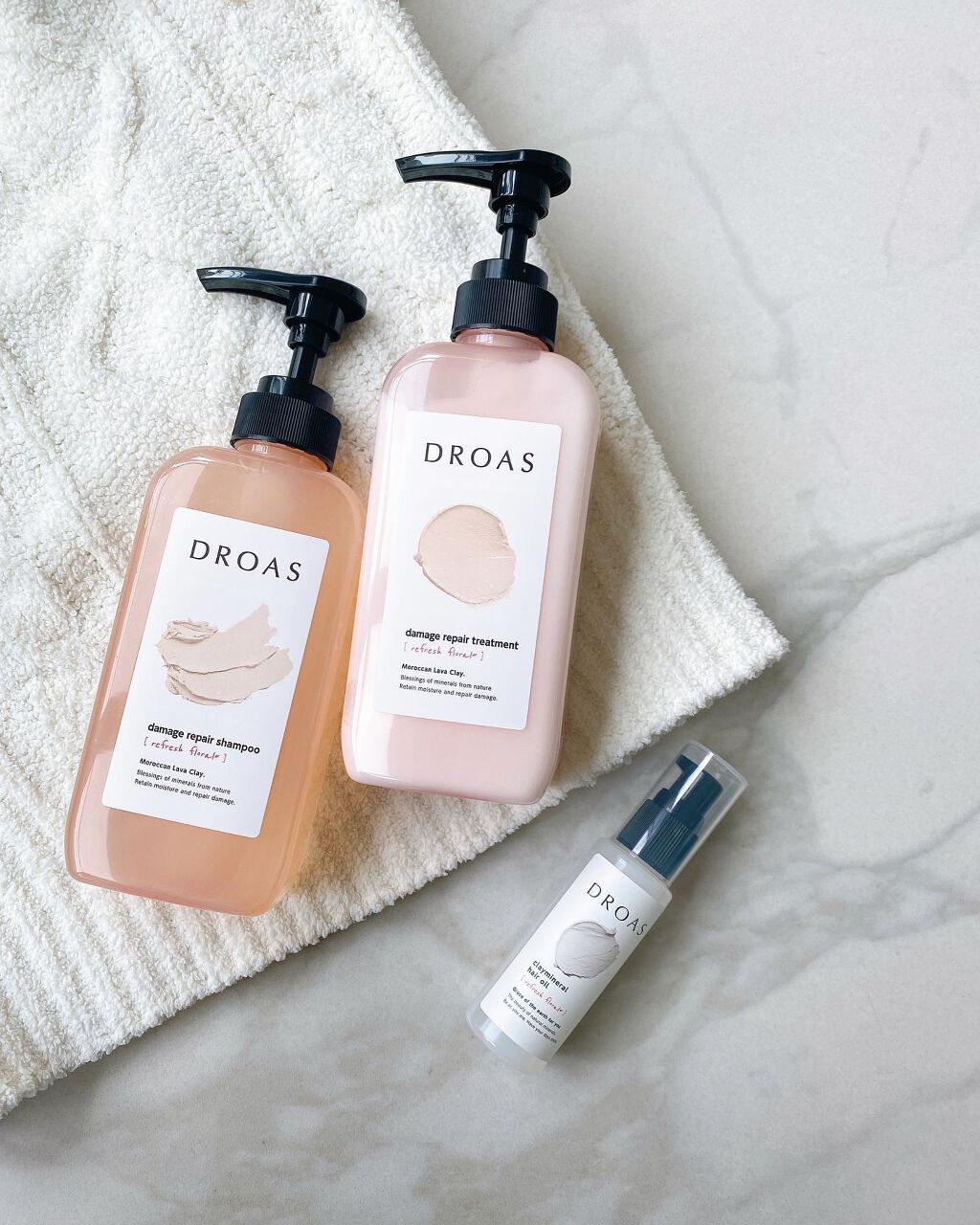 ダメージリペアシャンプー/トリートメント/DROAS/市販シャンプーを使ったクチコミ(1枚目)