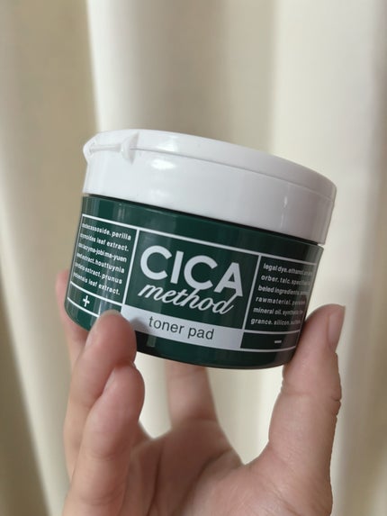 CICA method TONER PAD/コジット/化粧水を使ったクチコミ(1枚目)