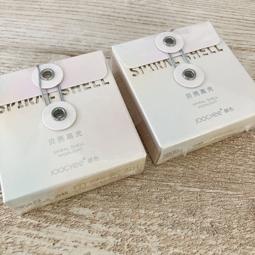 ダイヤモンドシェルハイライト/Joocyee/パウダーハイライトを使ったクチコミ(3枚目)