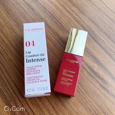 コンフォート リップオイル インテンス/CLARINS/リップグロスを使ったクチコミ（2枚目）