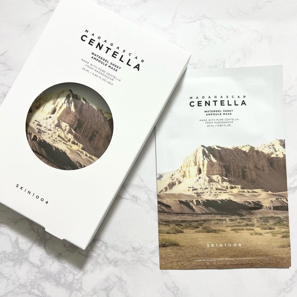センテラ ウォーターゲルシートアンプルマスク/SKIN1004/シートマスク・パックを使ったクチコミ(1枚目)
