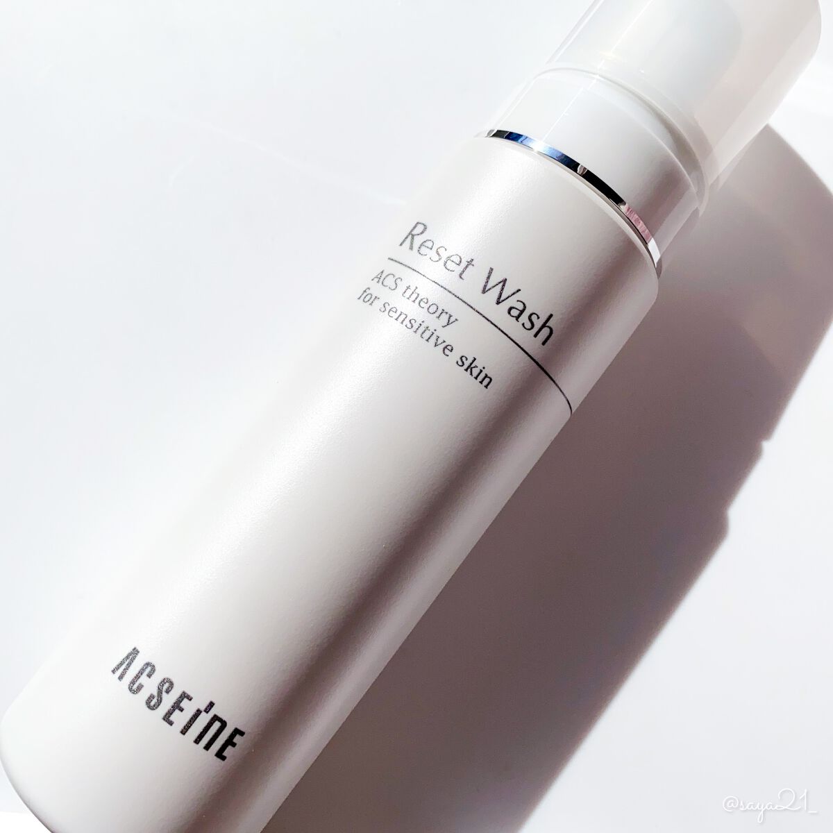 リセット ウォッシュ/ACSEINE/泡洗顔を使ったクチコミ（1枚目）
