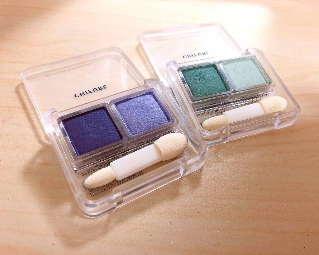 ツイン カラー アイシャドウ/ちふれ/アイシャドウパレットを使ったクチコミ(1枚目)