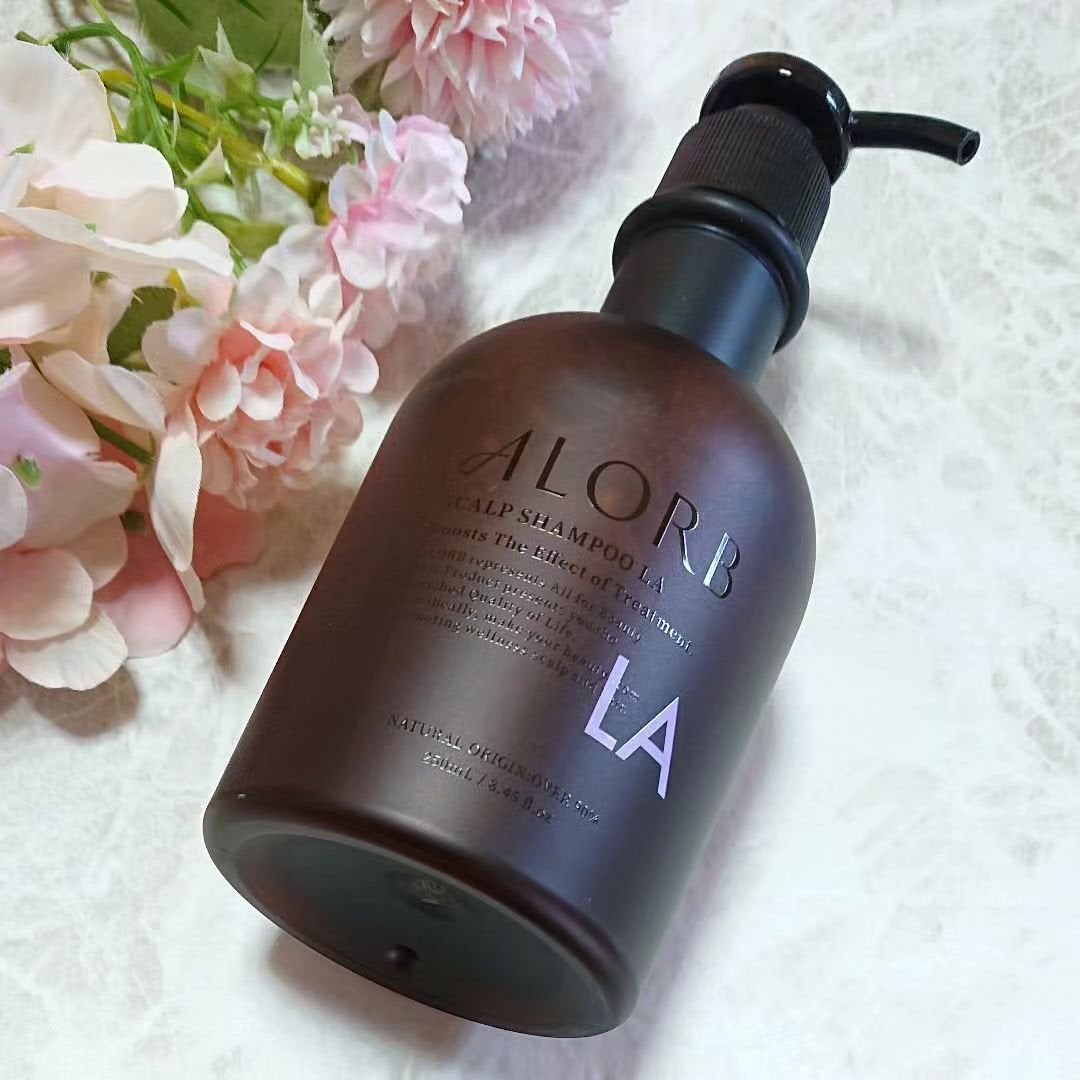 スキャルプシャンプーLA/トリートメントLA/ALORB/サロンシャンプーを使ったクチコミ(3枚目)