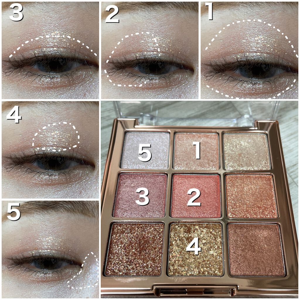 ワンピックアイシャドウパレット/APLIN/アイシャドウパレットを使ったクチコミ(6枚目)