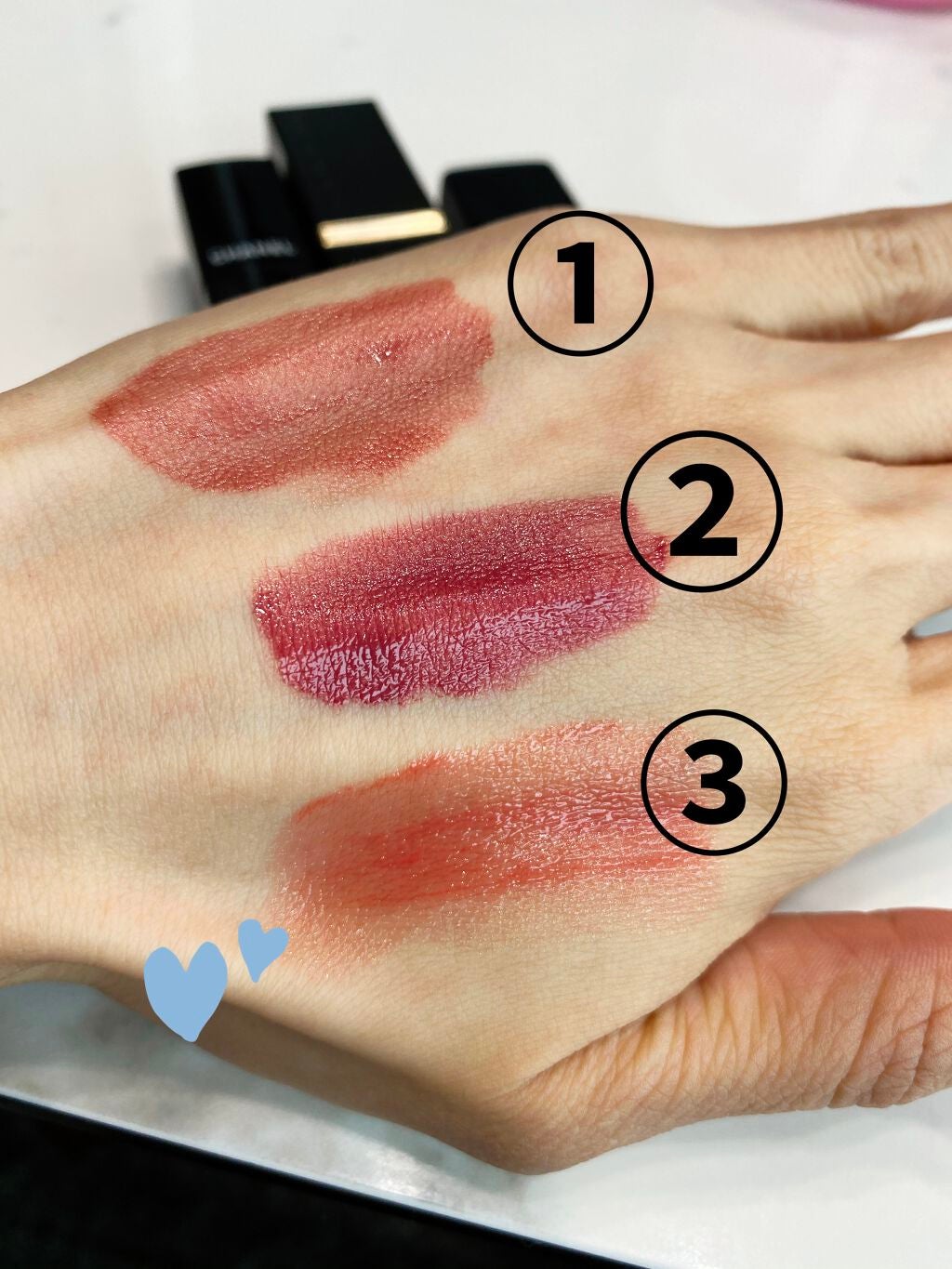 モイスチャー リッチ リップスティック/SUQQU/口紅を使ったクチコミ(2枚目)