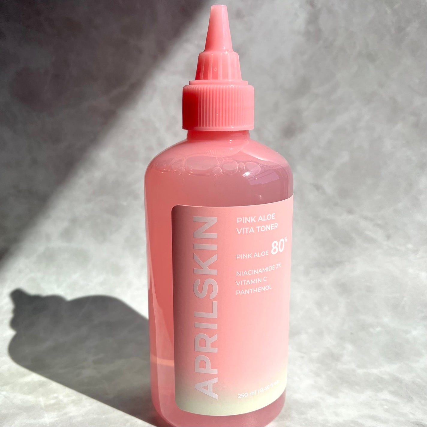 ピンクアロエビタトナー/APRILSKIN/化粧水を使ったクチコミ(1枚目)