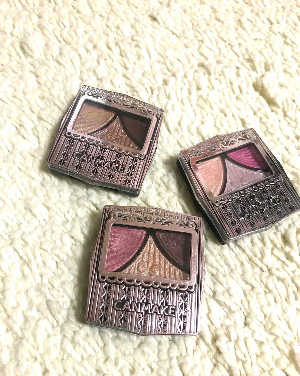 ジューシーピュアアイズ/キャンメイク/アイシャドウパレットを使ったクチコミ(1枚目)