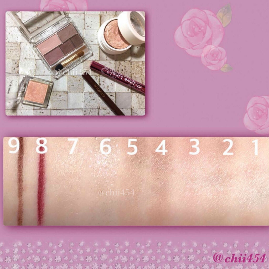 パーフェクトマルチアイズ/キャンメイク/アイシャドウパレットを使ったクチコミ(3枚目)