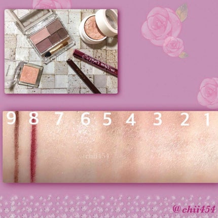 パーフェクトマルチアイズ/キャンメイク/アイシャドウパレットを使ったクチコミ(3枚目)