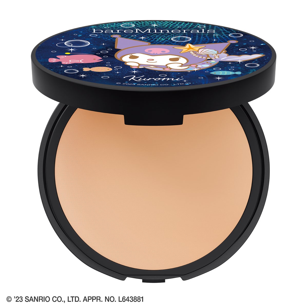 ベアミネラル ブラシ&パウダーファンデーション(クロミ人魚) ベアミネラル ブラシ&パウダーファンデーション(クロミ人魚)