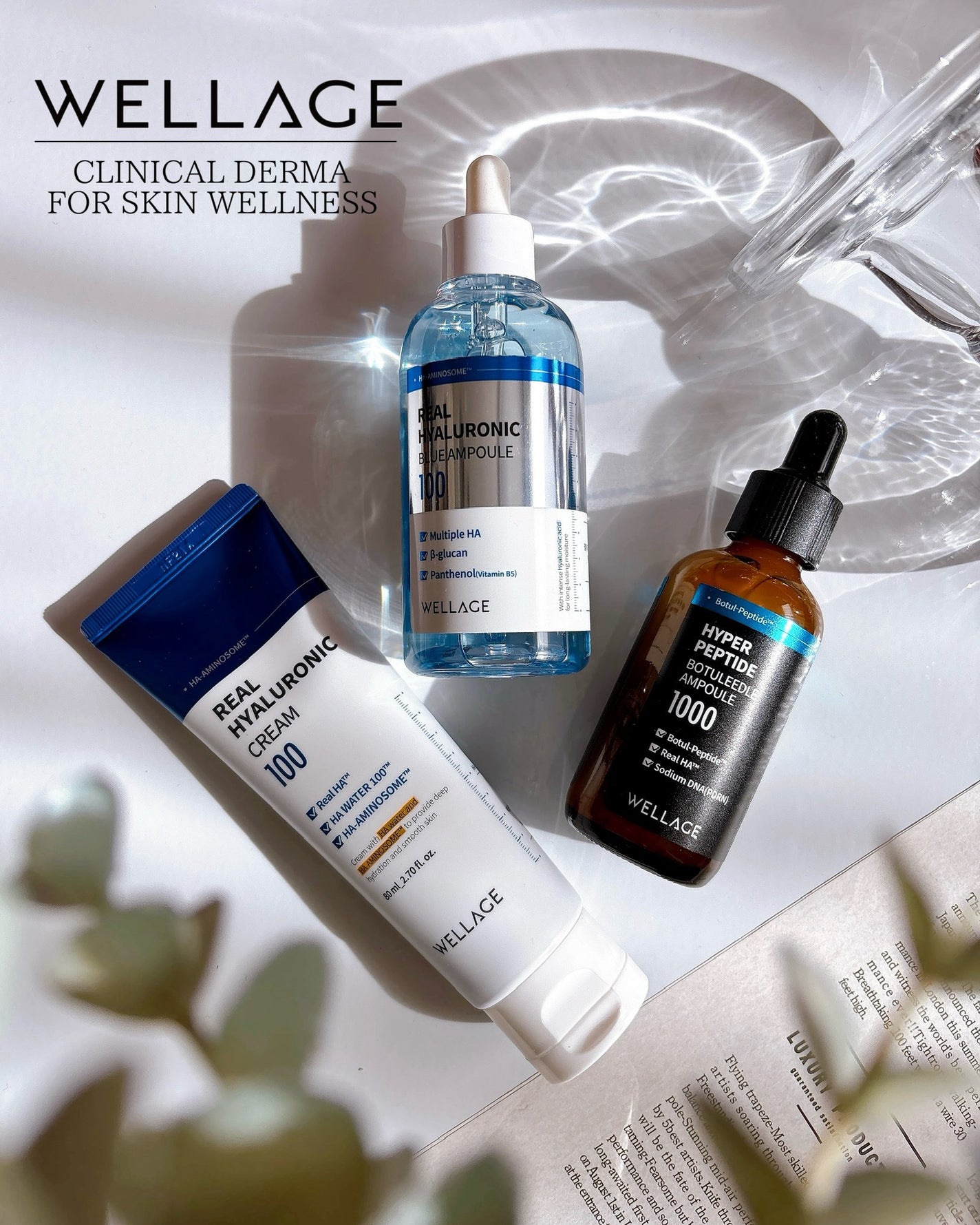 リアルヒアルロニックブルーアンプル 100/Wellage/美容液を使ったクチコミ(1枚目)