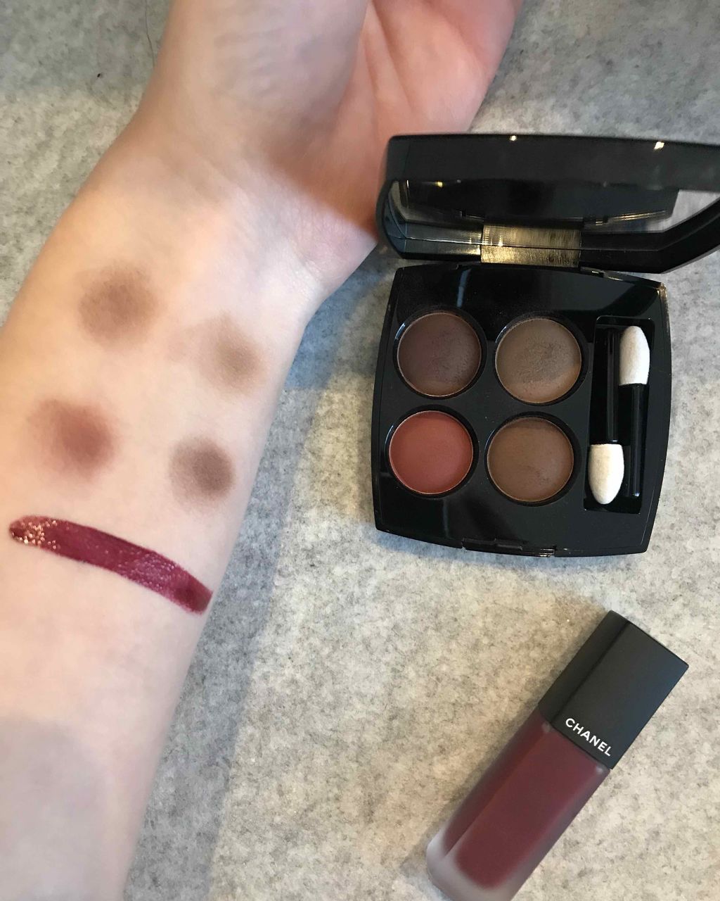 レ キャトル オンブル/CHANEL/アイシャドウパレットを使ったクチコミ（2枚目）