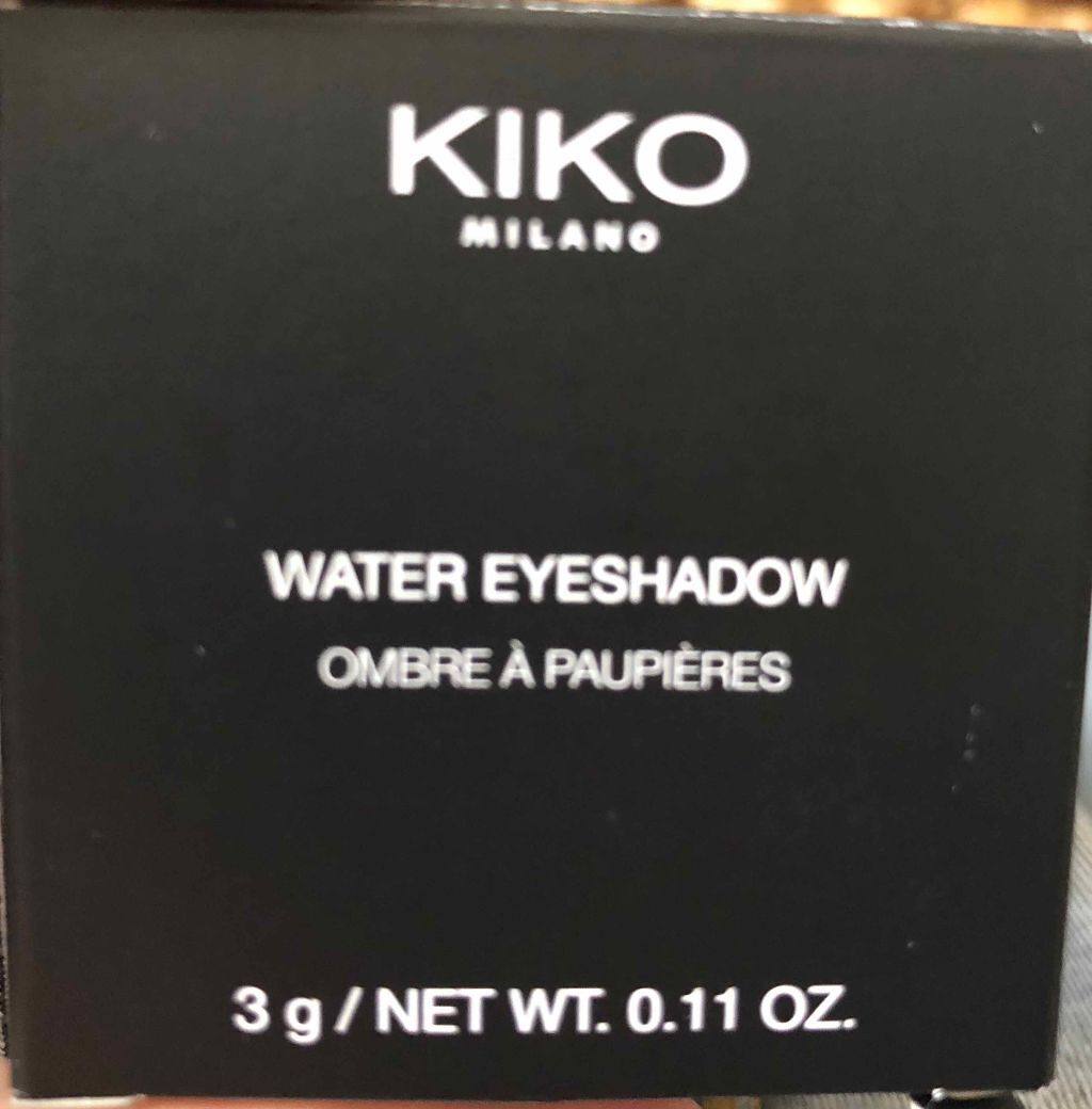 ウォーターアイシャドウ/KIKO/単色アイシャドウを使ったクチコミ(3枚目)
