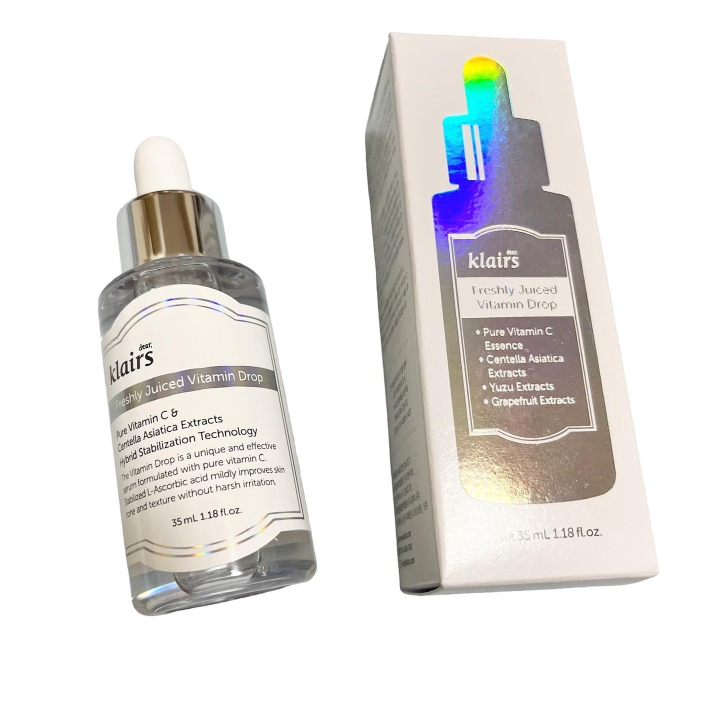 フレッシュリージュースドビタミンドロップ(35ml)/Klairs/美容液を使ったクチコミ(1枚目)