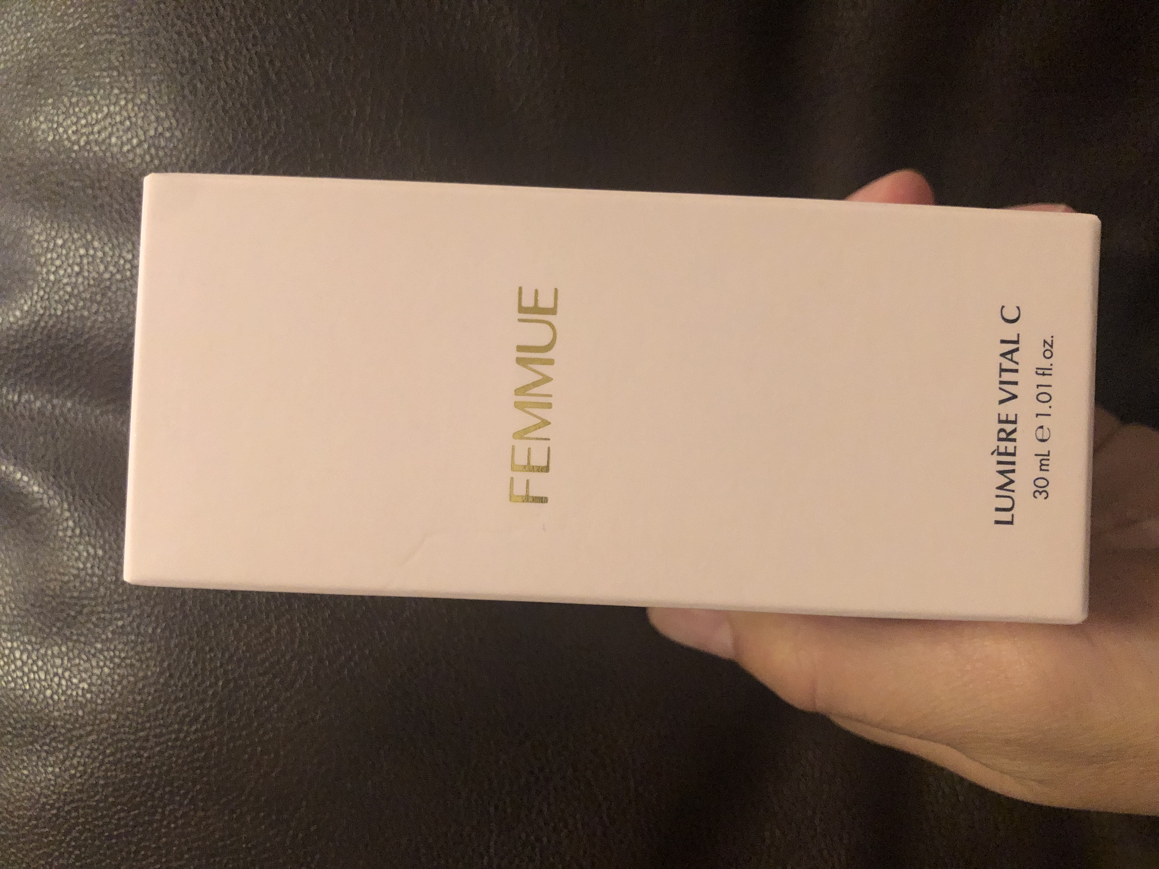 ルミエール ヴァイタルC/FEMMUE/ブースター・導入液を使ったクチコミ（1枚目）