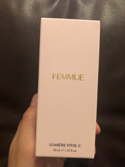 ルミエール ヴァイタルC/FEMMUE/ブースター・導入液を使ったクチコミ(1枚目)