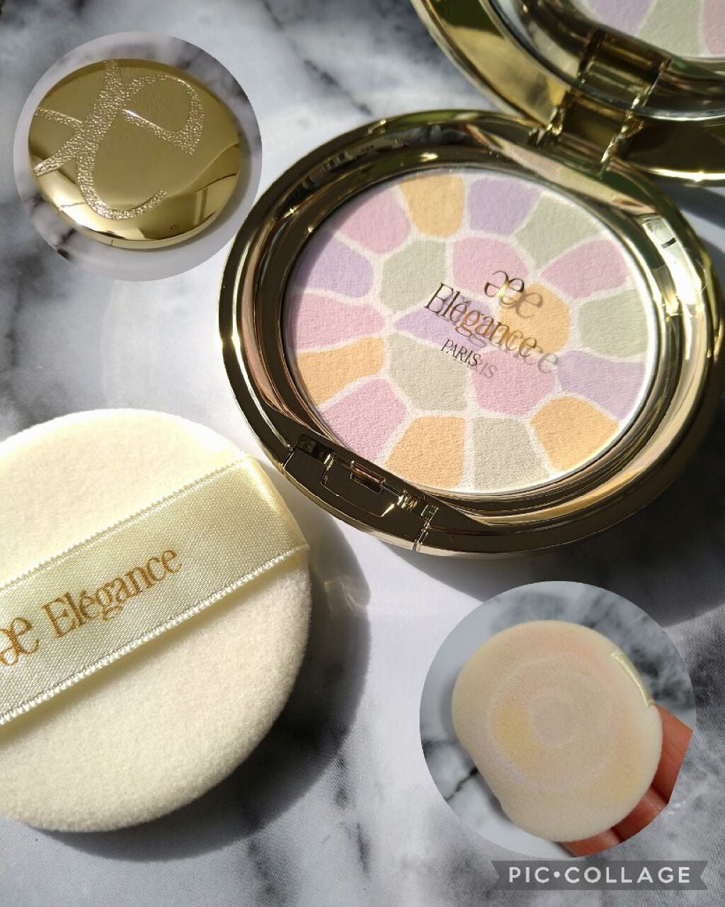 ラ プードル オートニュアンス/Elégance/プレストパウダーを使ったクチコミ(3枚目)