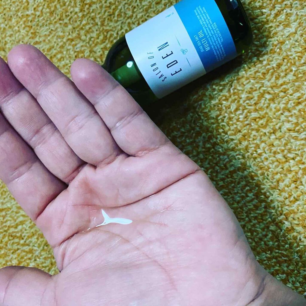 サロンオブエデン マルチオイル M/SALON OF EDEN/ヘアオイルを使ったクチコミ(3枚目)